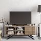 HANAH HOME TV komoda North, crna/braon - 788DEC4036