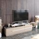 HANAH HOME TV komoda Pia, svetlobraon/bela - 788DEC4038