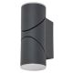 Rabalux Spoljna zidna rasveta Belfast LED 129W antracit siva (7904) - 7904