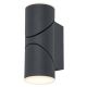 Rabalux Spoljna zidna rasveta Belfast LED 129W antracit siva (7904) - 7904