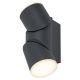 Rabalux Spoljna zidna rasveta Belfast LED 129W antracit siva (7904) - 7904