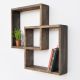 HANAH HOME Zidna polica Raf045, braon - 792EVL1628