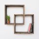 HANAH HOME Zidna polica Raf045, braon - 792EVL1628