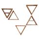 HANAH HOME Zidna polica Aa079, drvo - 792EVL1787