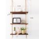 HANAH HOME Zidna polica Aa041 v2, braon - 792EVL1808