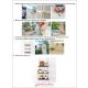 HANAH HOME Zidna polica Aa042 v2, braon - 792EVL1809