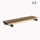 HANAH HOME Zidna polica Boruraf087, braon - 792EVL1840