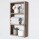 HANAH HOME Zidna polica Raf250, braon - 792EVL1891