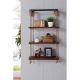 HANAH HOME Zidna polica Gar005, braon - 792EVL2667