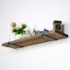 HANAH HOME Zidna polica Lam010, braon - EP3056843