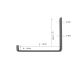 HANAH HOME Zidna polica Lam010, braon - EP3056843