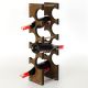 HANAH HOME Polica za vino Meh216, braon - 792EVL4306