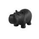 DEKOR DOM Figura HIPPOPOTAMUS 22cm 793601 - Black - DCS - EP2880564