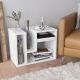 HANAH HOME Konzolni sto Abies, bela - 793ELG2803