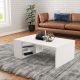 HANAH HOME Klub sto Defne, bela - 793ELG2807