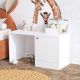 HANAH HOME Dečiji radni sto Bunny, bela - 793ELG2821