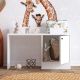HANAH HOME Dečiji radni sto Bunny, bela - 793ELG2821