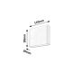 Rabalux Spoljna zidna rasveta Nesna LED 2x 3W antracit siva (7951) - 7951