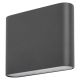 Rabalux Spoljna zidna rasveta Nesna LED 2x 3W antracit siva (7951) - 7951