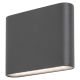 Rabalux Spoljna zidna rasveta Nesna LED 2x 3W antracit siva (7951) - 7951