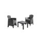 GREEN BAY Baštenski set Akita, antracit - 79733