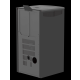 MARELI Kamin na pelet ONYX 12 air (12kW) crna - EP3020643