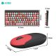 Combo mis i tastatura Coteci OF-053 zelena - EP3009625