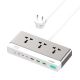 Produzni kabl LDNIO SC3 10-IN-1 3 uticnice 4xPD 3xUSB GaN 65W Total Power 100W 2m - EP3199283