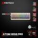 FANTECH Gejmerska mehanicka tastatura MK922 Atom HE68 Pro Retro magnetic emerald switch Wireless - EP2870941