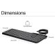 HP Tastatura 400 backlight žicna/US/crna - EP3021547