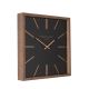 DEKOR DOM Zidni sat SMITHFIELD 60cm 778854 - Black/Bronze - DCS - EP2880465