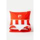 CRVENA ZVEZDA Set posteljine 140x200cm Grb, crvena - 801-25