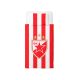 CRVENA ZVEZDA Jorganska navlaka i jastučnica 140x200cm, crvena/grb - 801-set.crvenigrb