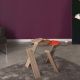 HANAH HOME Klub sto Roman mini, svetlobraon/staklo - 801CMY2805