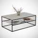 HANAH HOME Klub sto Etna, siva - 801CMY2835