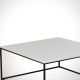 HANAH HOME Klub sto Poly, bela - 801CMY2850
