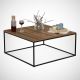 HANAH HOME Klub sto Poly, braon - 801CMY2851