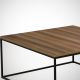 HANAH HOME Klub sto Poly, braon - 801CMY2851