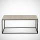 HANAH HOME Klub sto Cosco, crna/svetlobraon - 801CMY2854