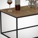 HANAH HOME Klub sto Cosco, braon/crna - 801CMY2855