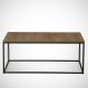 HANAH HOME Klub sto Cosco, braon/crna - 801CMY2855