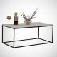 HANAH HOME Klub sto Cosco, crna/siva - 801CMY2856