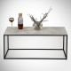 HANAH HOME Klub sto Cosco, crna/siva - 801CMY2856