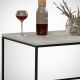 HANAH HOME Klub sto Cosco, crna/siva - 801CMY2856