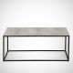 HANAH HOME Klub sto Cosco, crna/siva - 801CMY2856