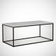 HANAH HOME Klub sto Cosco, crna/bela - 801CMY2857