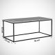 HANAH HOME Klub sto Cosco, mermer crna - 801CMY2859