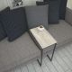 HANAH HOME Konzolni sto Callen, crna/krem - 801CMY2882