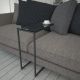 HANAH HOME Konzolni sto Callen, crna/staklo - 801CMY2887