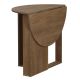 HANAH HOME Sklopivi trpezarijski sto Middle, braon - 801CMY2923